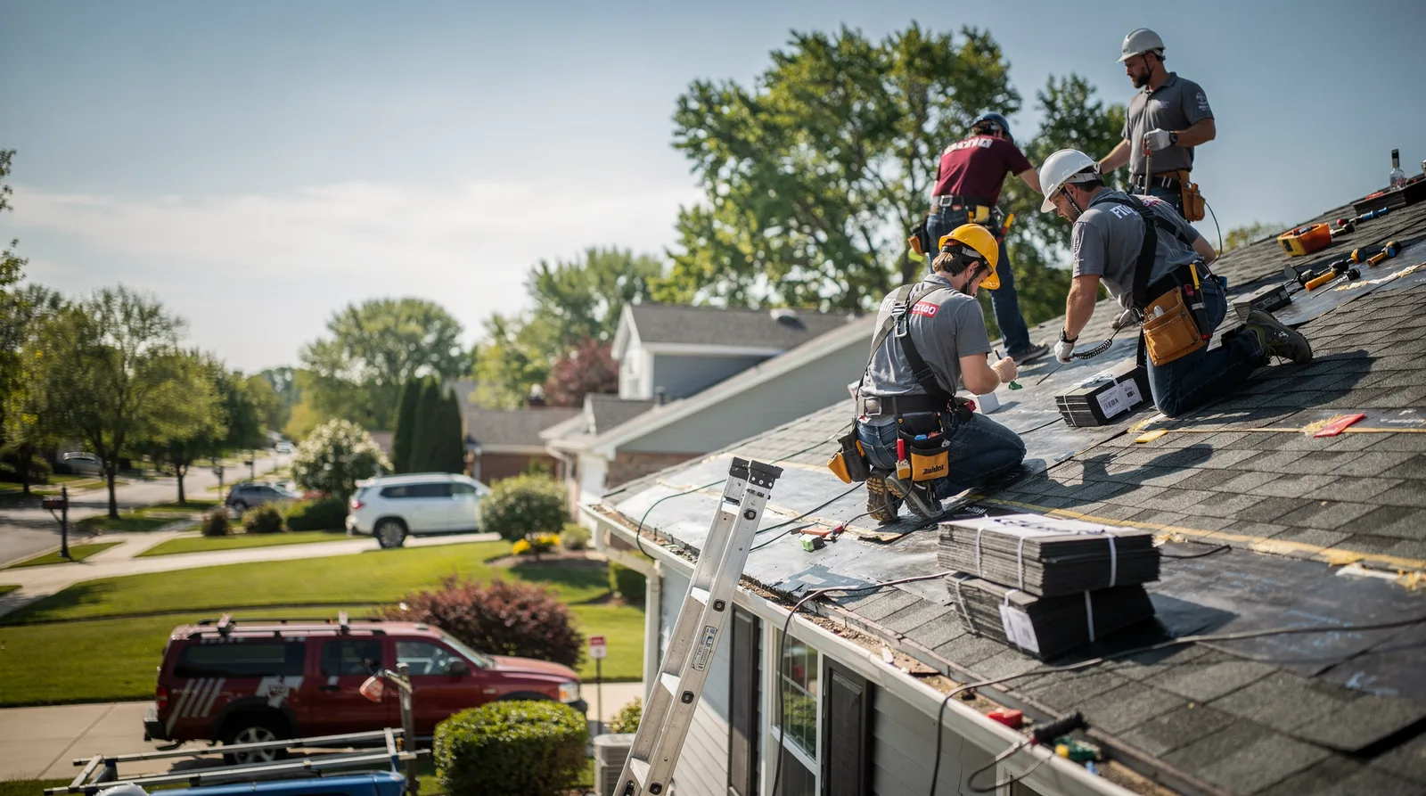 Roof Repair in Buckner, IL around you